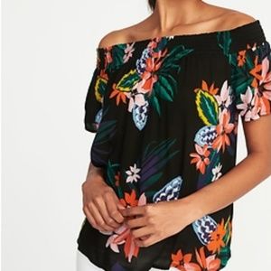 Old Navy relaxed off-the-shoulder swing top